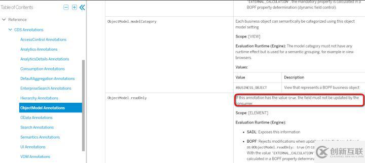 SAP Fiori編程模型規(guī)范里如何進行@ObjectModel.readOnly工作原理解析