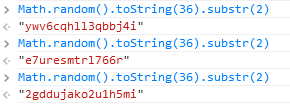 使用JavaScript怎么生成由字母數(shù)字組合的隨機字符串