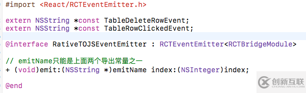 ios原生和react-native各種交互的示例代碼