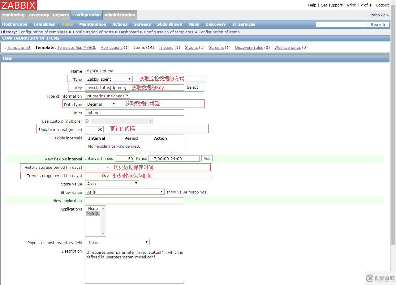 Zabbix企業監控之MySQL監控配置教程