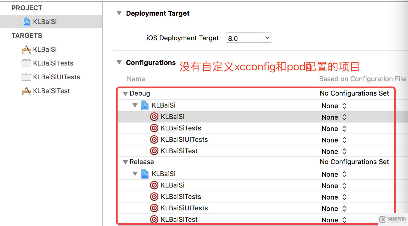 詳解iOS Project和Targets配置