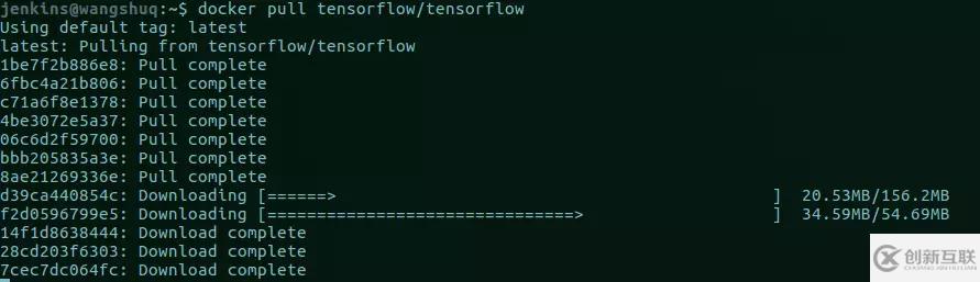 基于docker如何安裝tensorflow