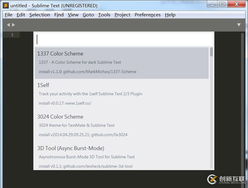 Sublime Text3+Golang搭建開發環境