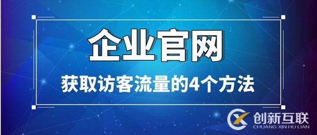 企業官網獲取訪客流量的4個方法