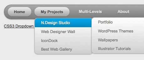 9個優秀的CSS3按鈕和菜單