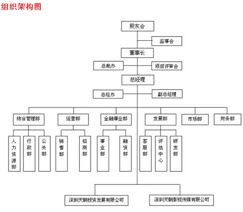 天朝集團網站建設方案